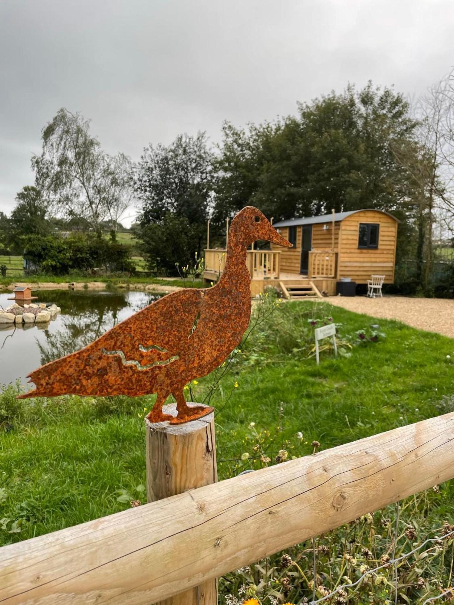 Rusty Duck Retreat Shepherds Hut Shedfield Екстер'єр фото