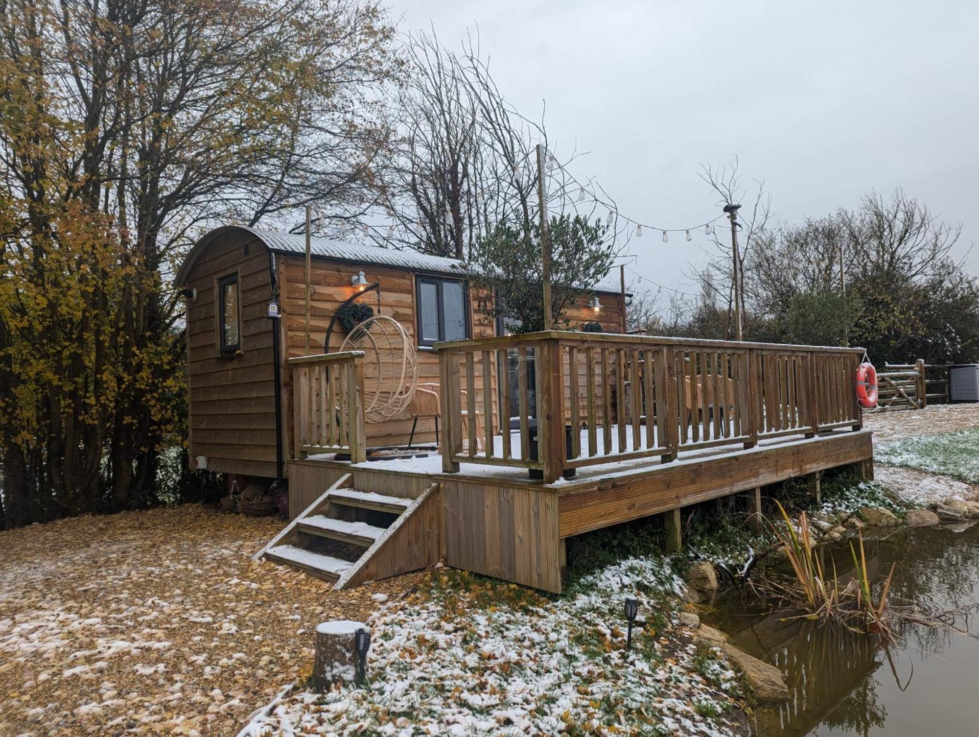 Rusty Duck Retreat Shepherds Hut Shedfield Екстер'єр фото